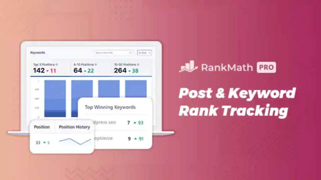 post and keywor rank tracking with rank math pro Rank Math Pro Best WordPress SEO Plugins [Review] 2023
