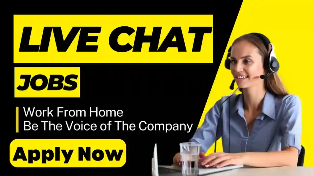 Be the Voice of the Company Apply for Live Chat Jobs Today Be the Voice of the Company: Apply for Live Chat Jobs Today [$100 Par Day]
